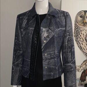 Stylish Black Denim Jacket